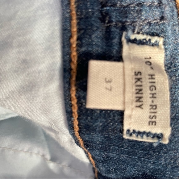 Madewell 10” High-Rise Skinny Jeans: Adjustable Edition, 37 / 24 - Picture 6 of 16